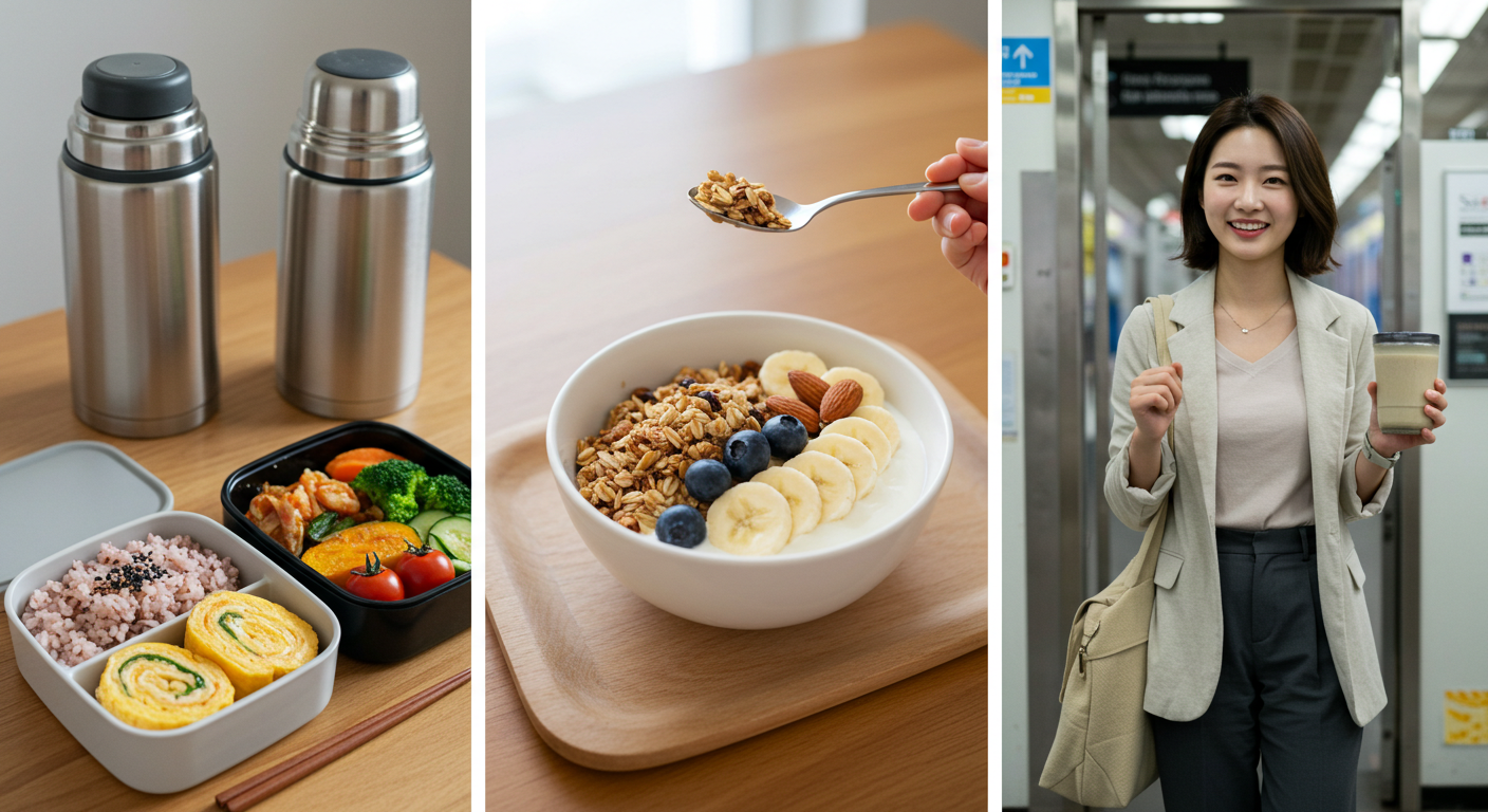 직장인 아침식사