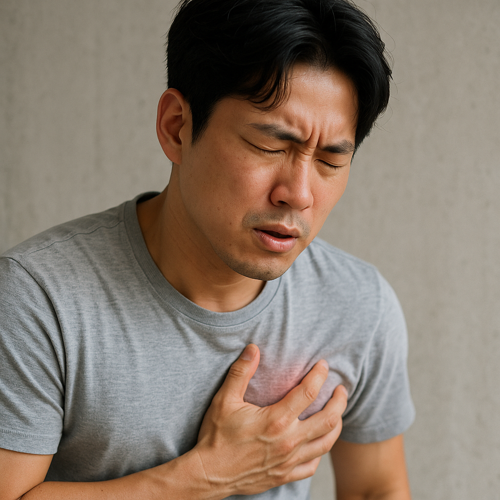 왼쪽 가슴이 찌릿할 때 의심할 수 있는 원인과 대처법