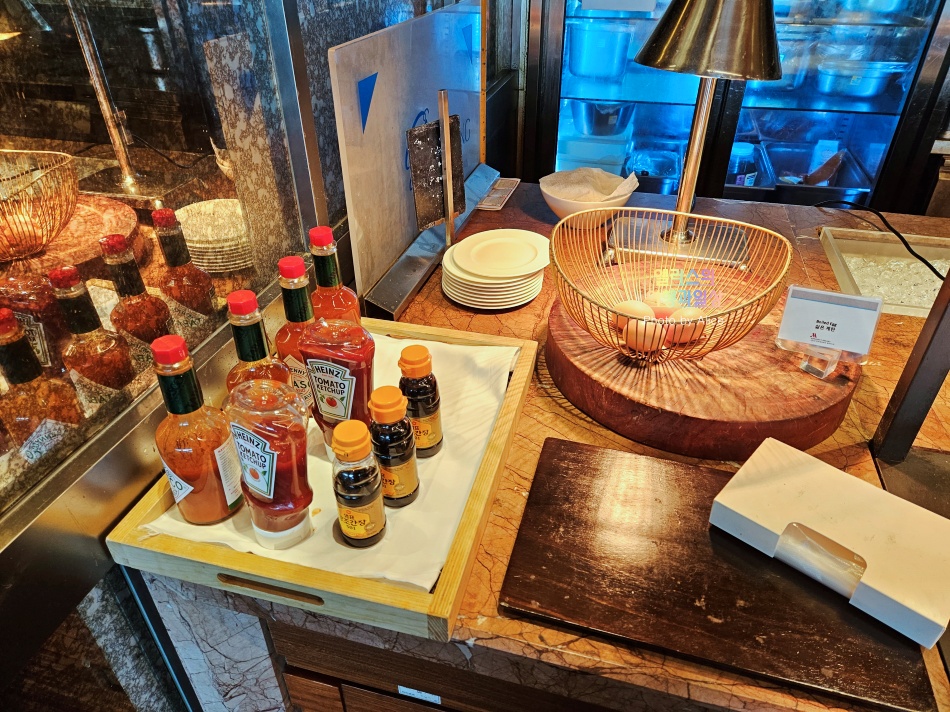 제주신화월드 메리어트 리조트 조식 스카이 온 파이브 다이닝 조식 후기