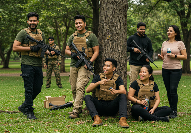 사격의 반공감과 몰입감 차이