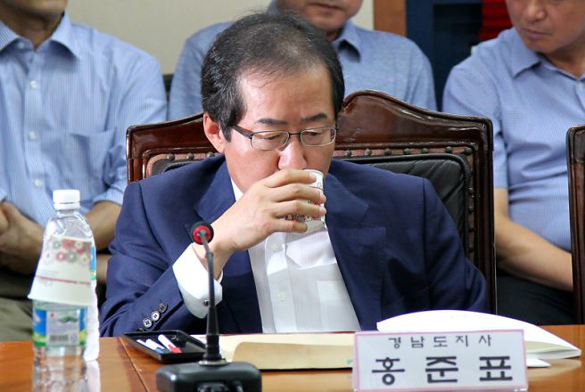 홍준표 정치 입문