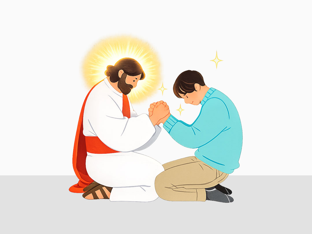 오늘 말씀카드 베드로1서 5장 7절 대표 이미지