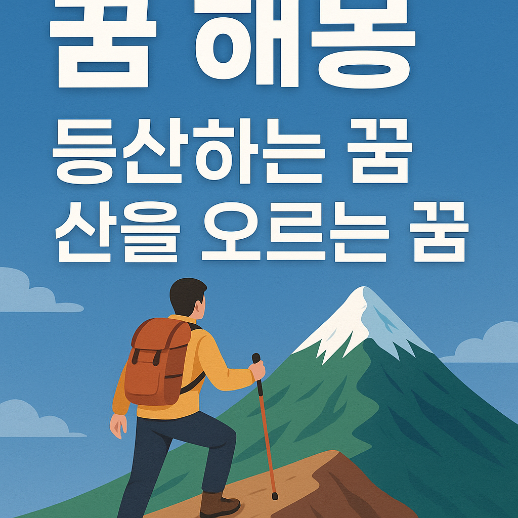등산하는 꿈