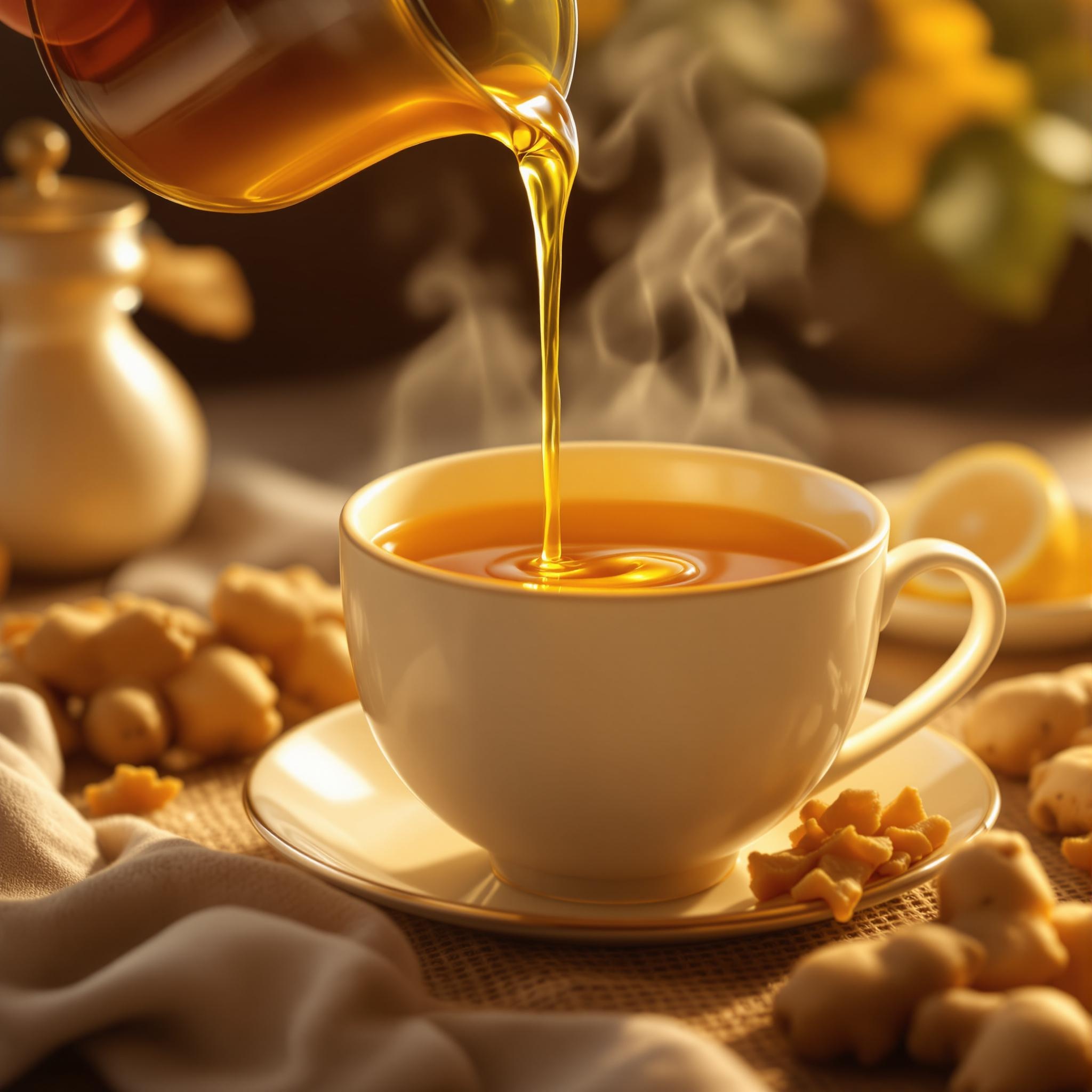 기침 완화에 좋은 생강 활용법