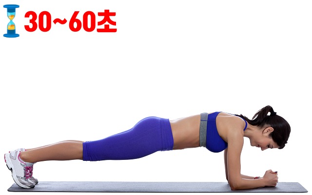 플랭크, 집에서 살빼기 맨몸 운동 홈트레이닝, 다이어트 팁줌 매일꿀정보