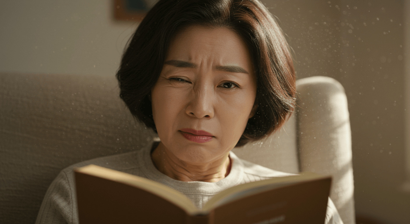 눈밑이 떨리는 증상 원인 대처방법 사진 3