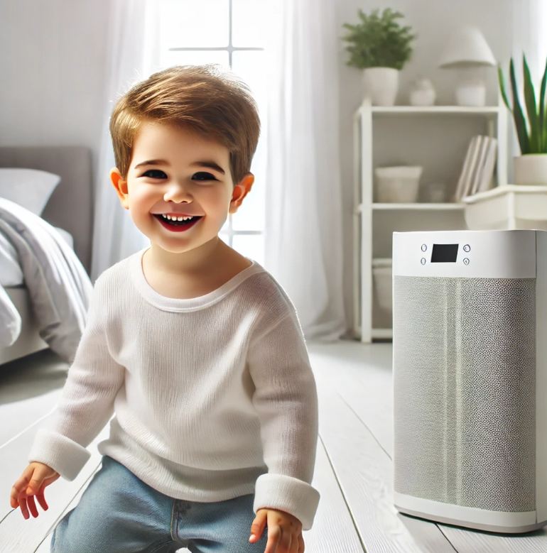 소아 알레르기 예방을 위해 실내 공기 정화의 필요