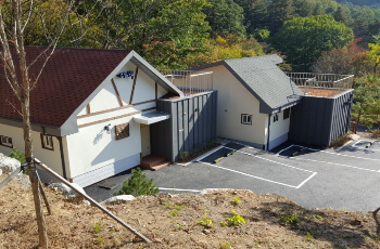 축령산 자연휴양림 숲속의 집 대나무 8인실