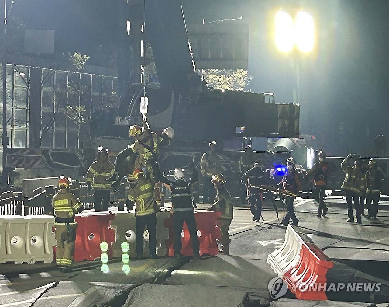 광명 신안산선 지하터널 붕괴 사고