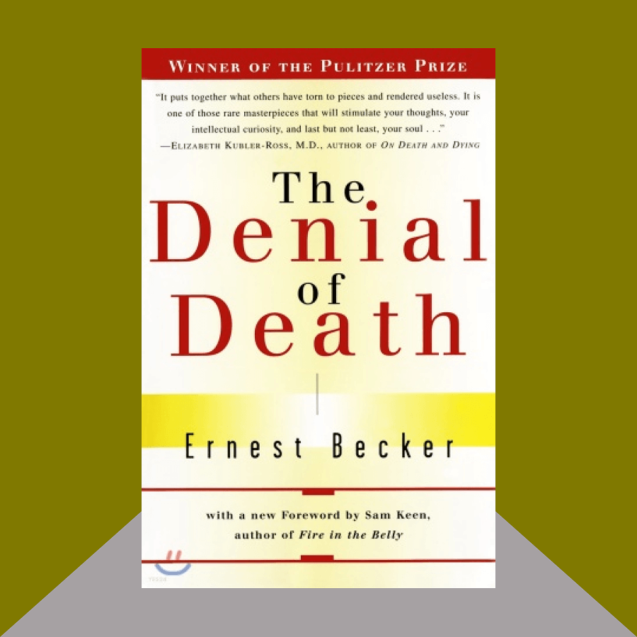 죽음에 관하여(The Denial of Death) 책 표지