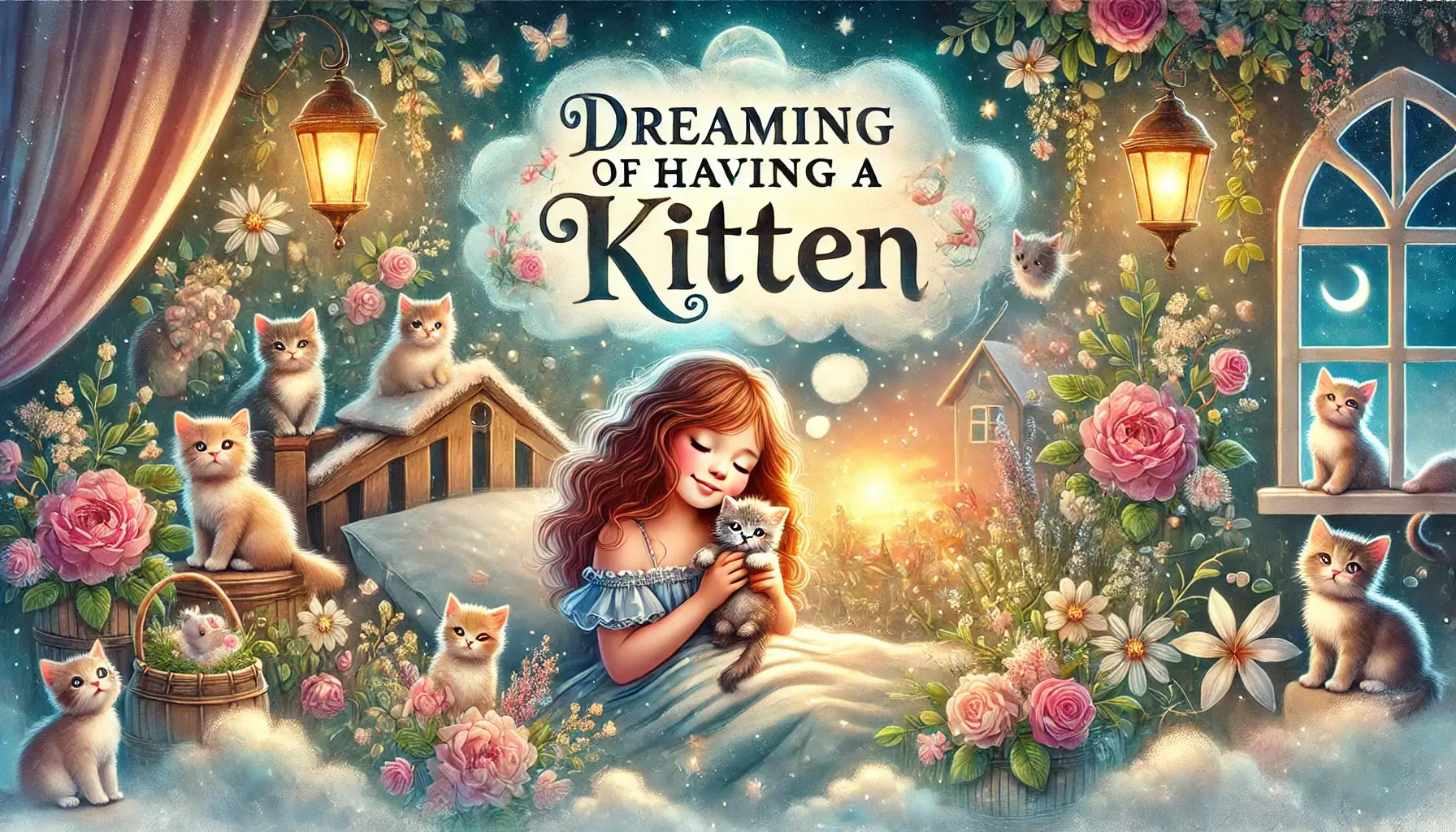 새끼 고양이 키우는 꿈 해몽