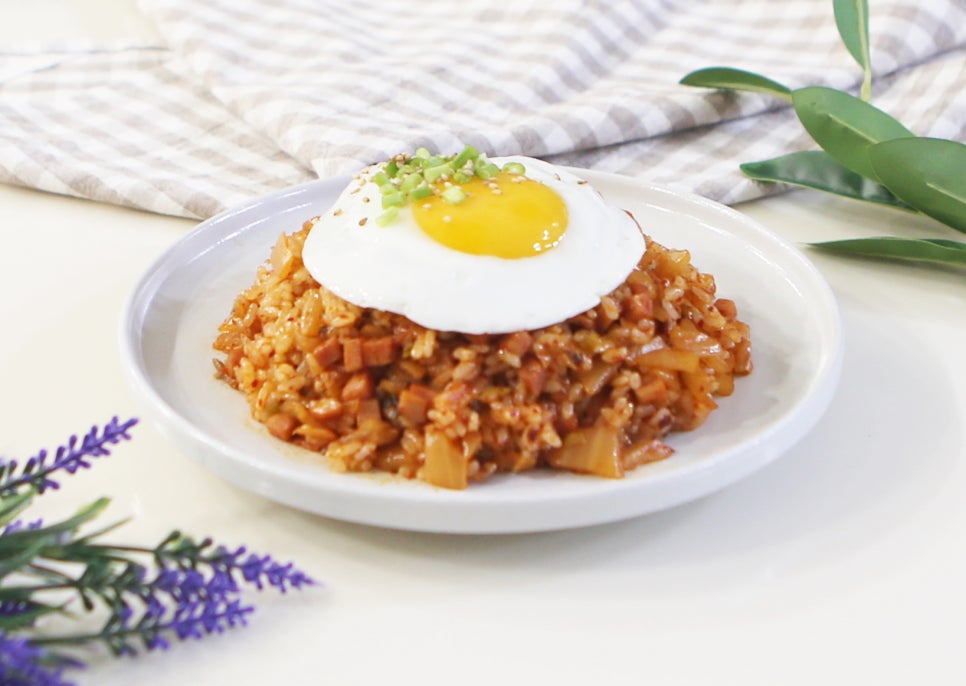 스팸 김치볶음밥