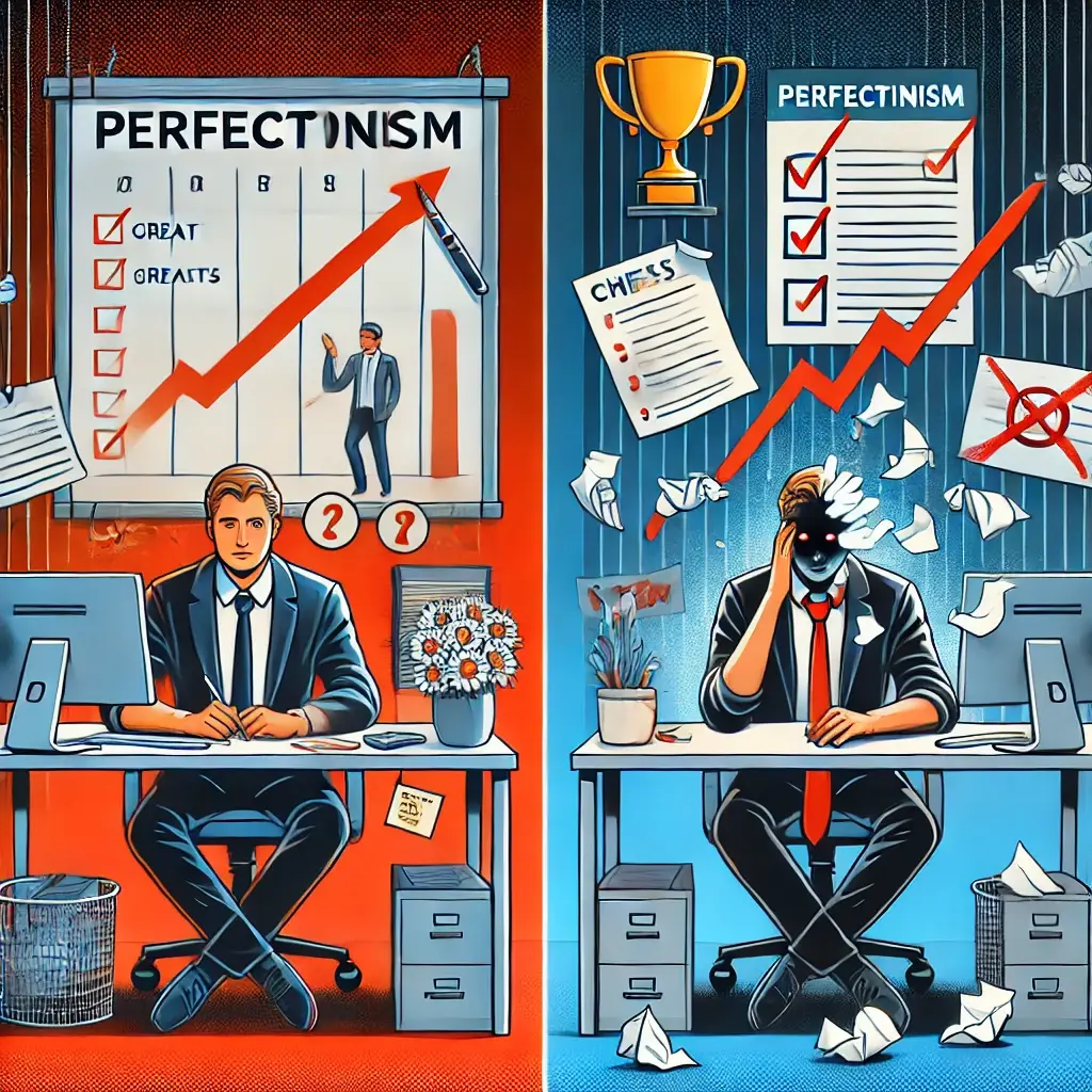 완벽주의가 직장 생활에 미치는 긍정적&middot;부정적 영향