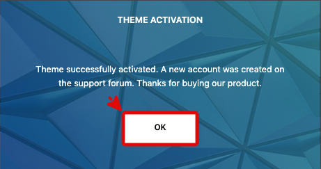 테마 활성화 오케이