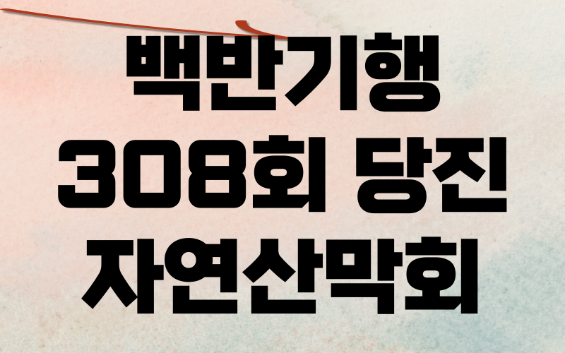백반기행 당진 막회 산더미해물칼국수