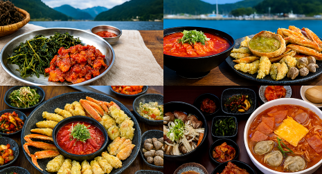 지역별 음식 요리 관련 사진