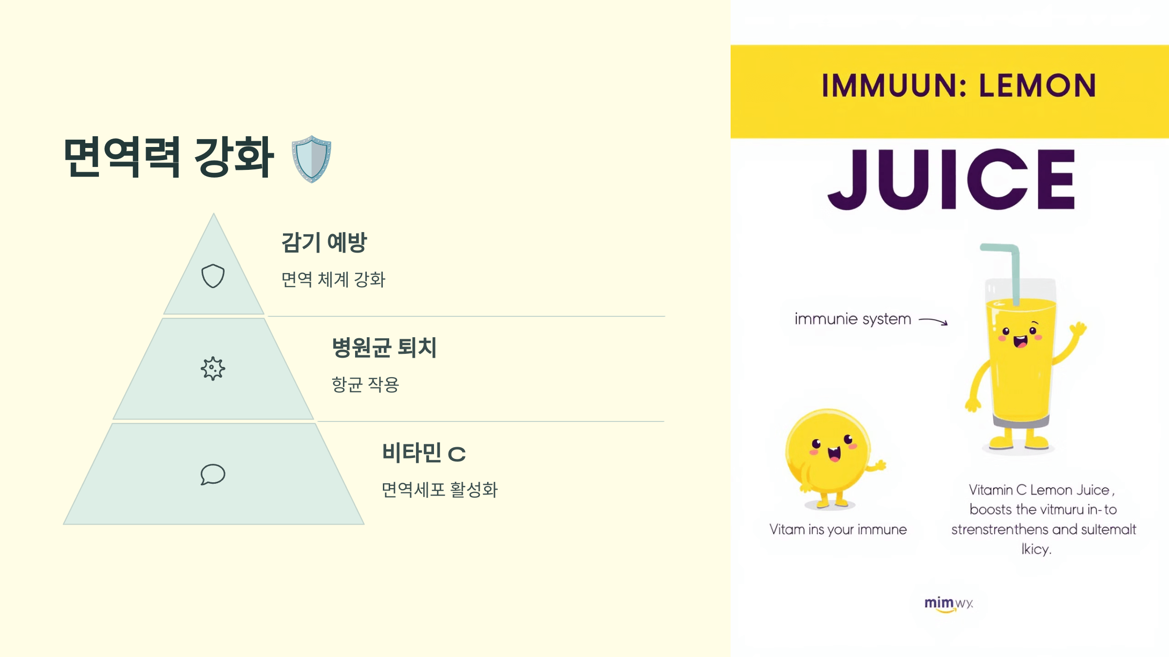 레몬즙 사진입니다.