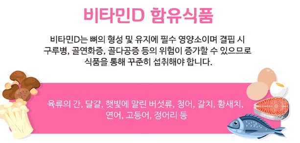 40대이상 증장년층 여성 비타민D 햇볕 영양제 추천