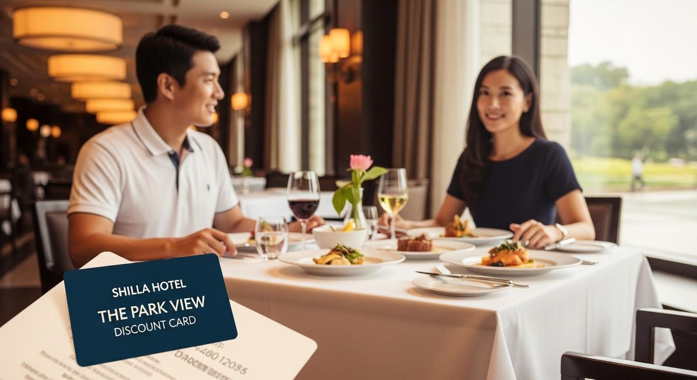 신라호텔 더파크뷰 할인카드