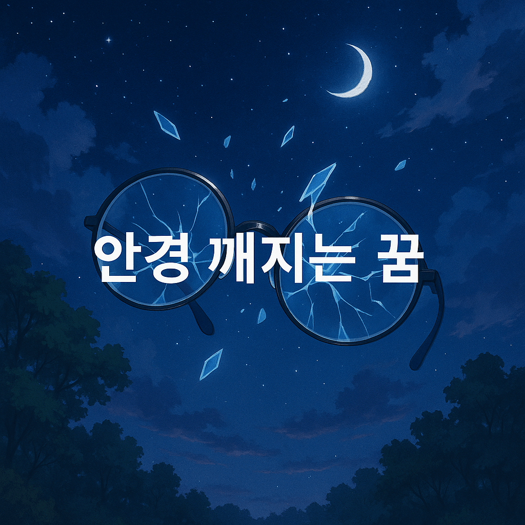 안경 깨지는 꿈 해몽