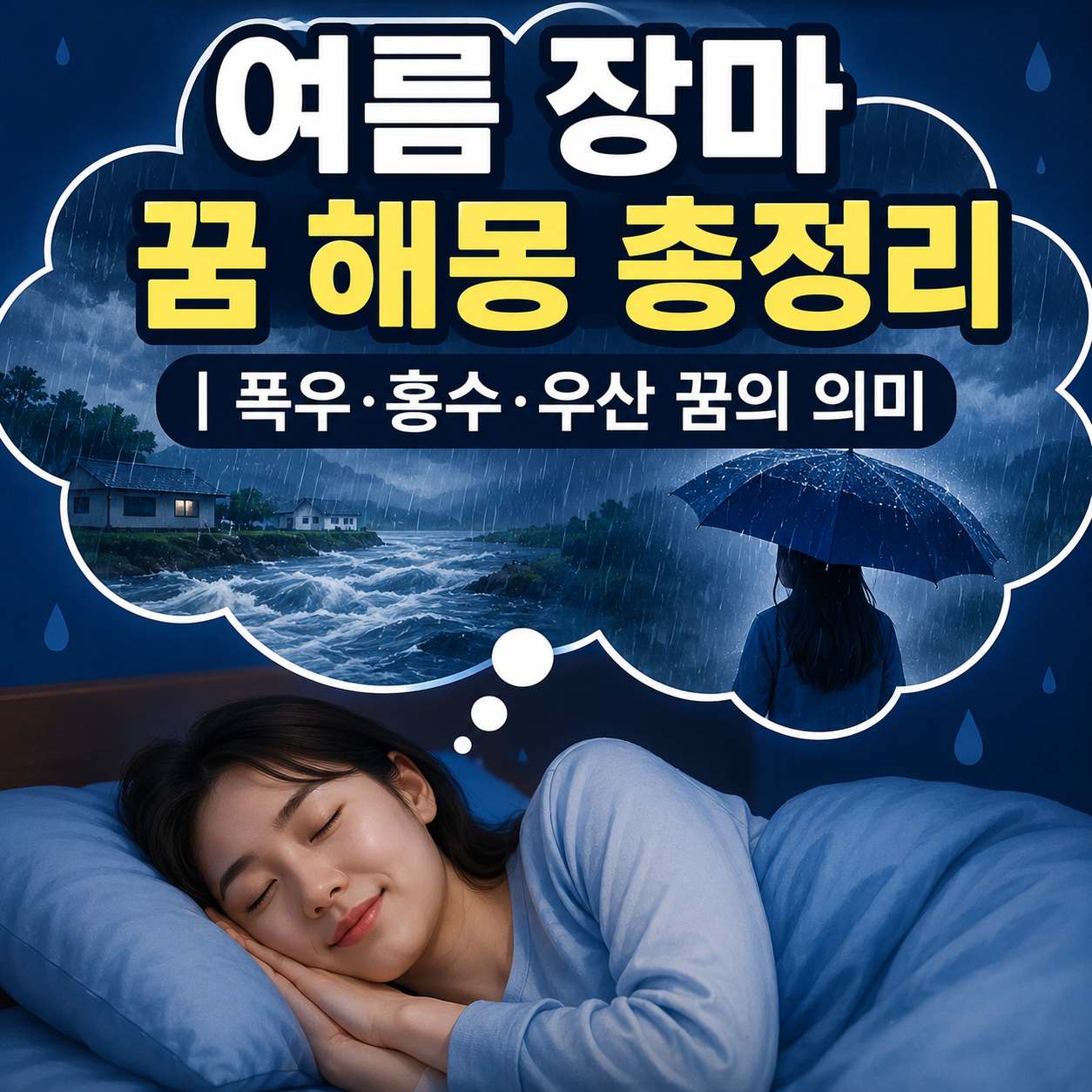 여름 장마 꿈