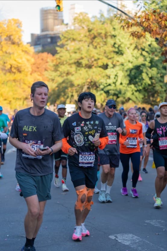 유명인사 마라톤