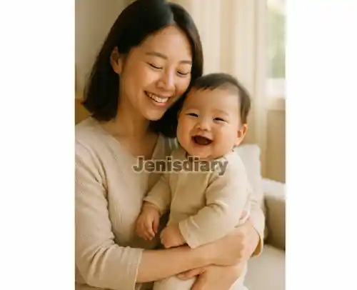 글의 이해를 높이기 위해 환하게 웃고 있는 아기 이미지