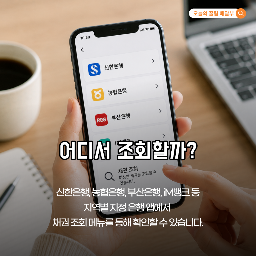 자동차 채권 환급금 조회 방법