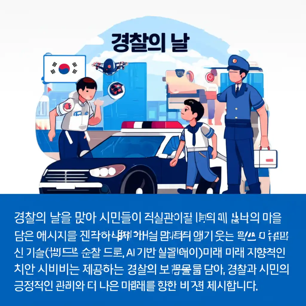 경찰의 날, 국민의 안전을 지키는 경찰관에 감사