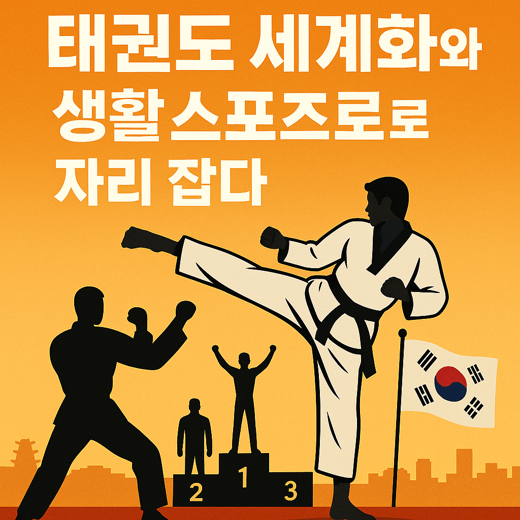 한국 전통 무술 태권도, 올림픽을 넘어 생활 스포츠로 자리 잡다