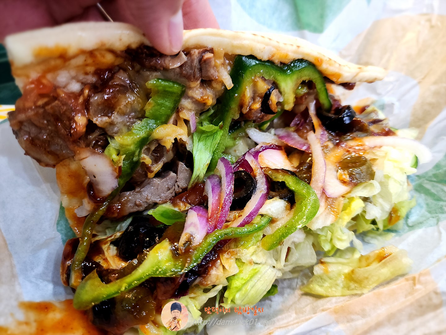 써브웨이 스테이크 & 치즈