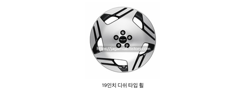 2026 G80 전동화 19인치 휠 디자인