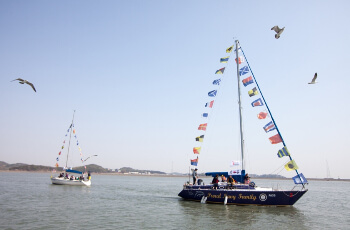 화성 뱃놀이 축제 승선체험