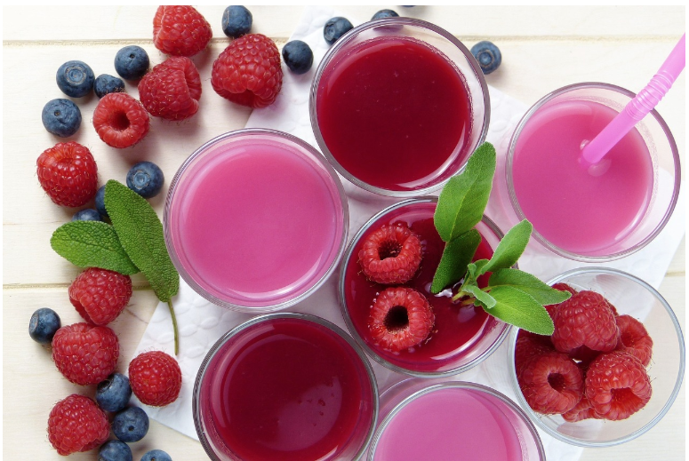 항산화 효과가 있는 건강 주스