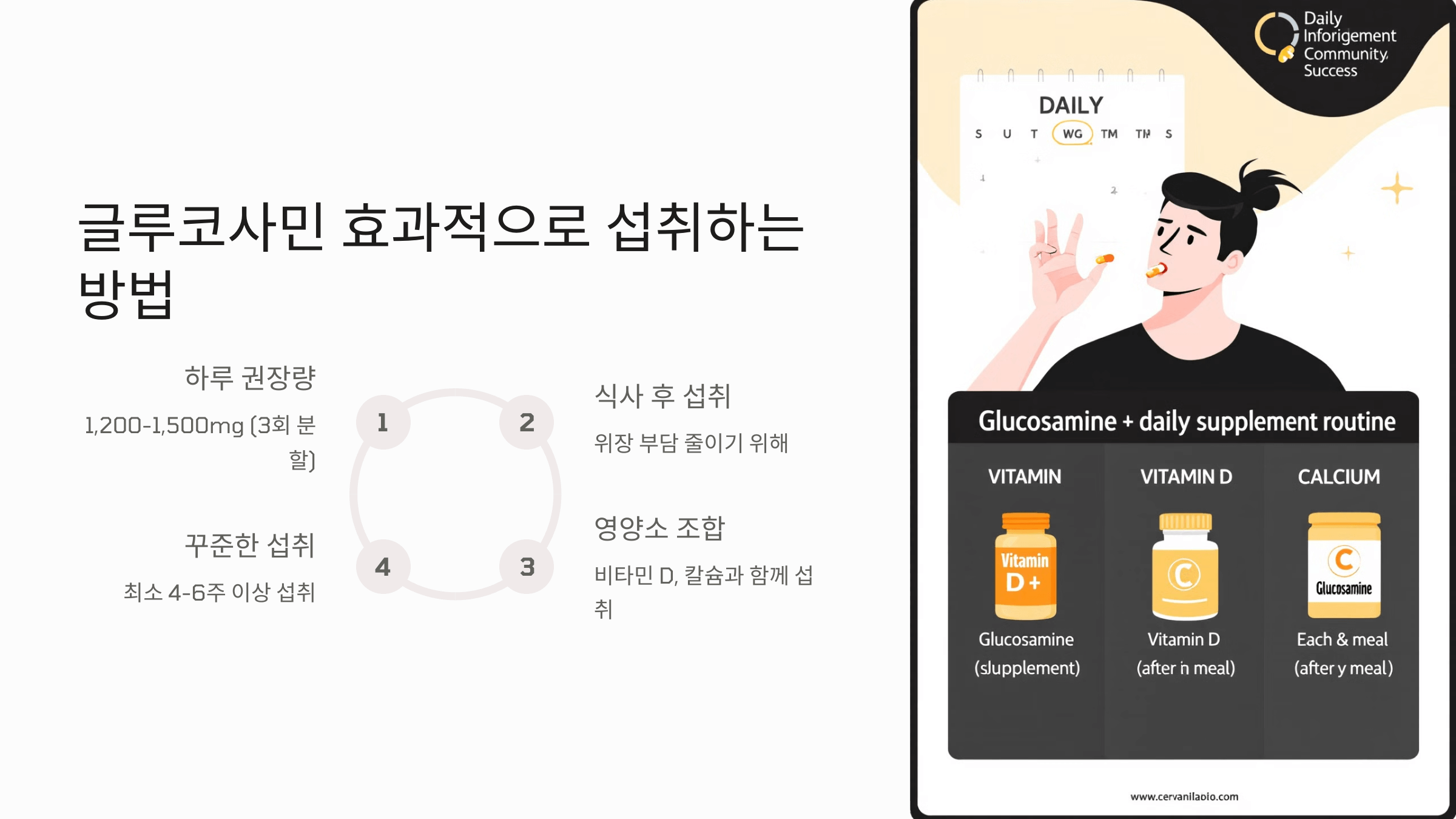 글루코사민과 관련된 사진입니다.