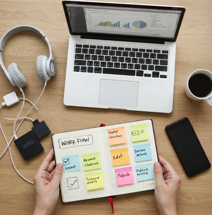 콘텐츠 생산 워크플로우 & 도구