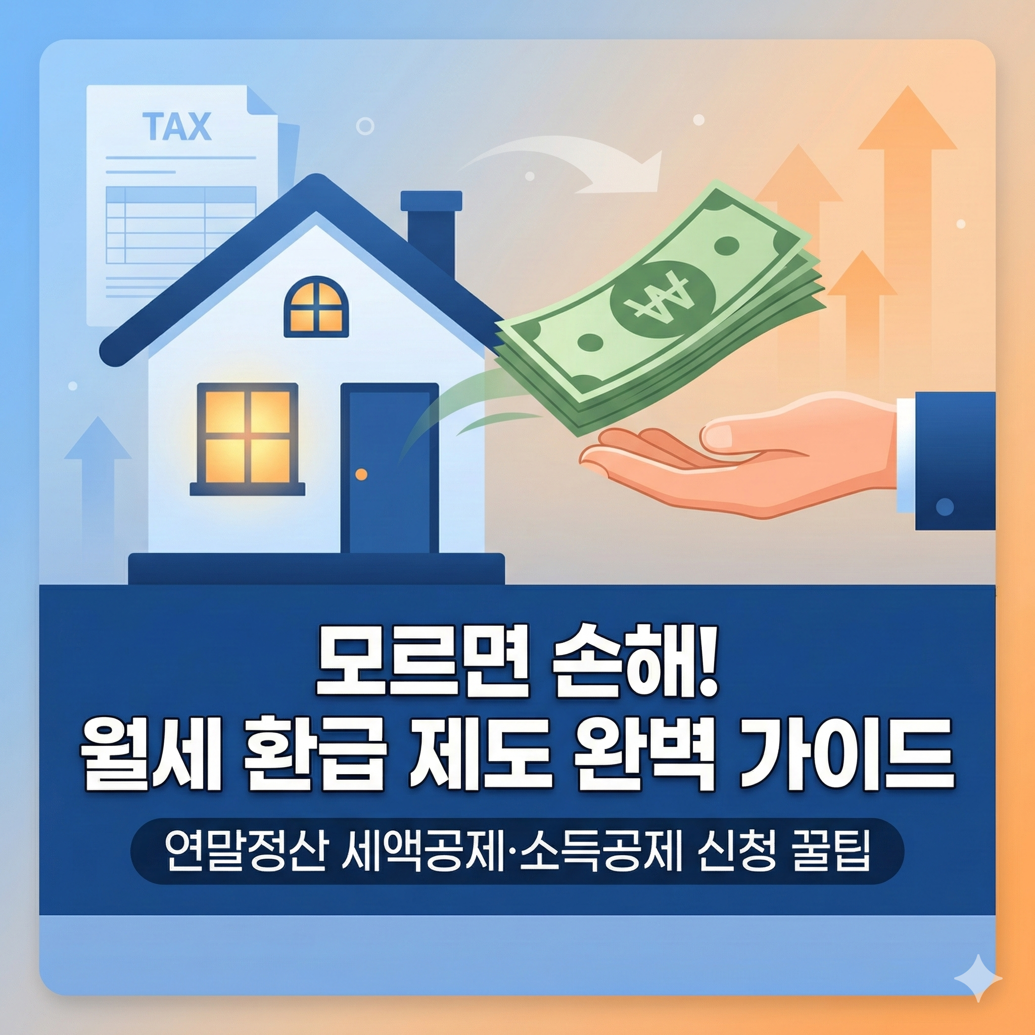 월세 환급 제도 완벽 정리: 연말정산 세액공제와 소득공제 신청 가이드