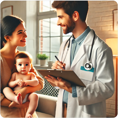 소아과 진료 이미지