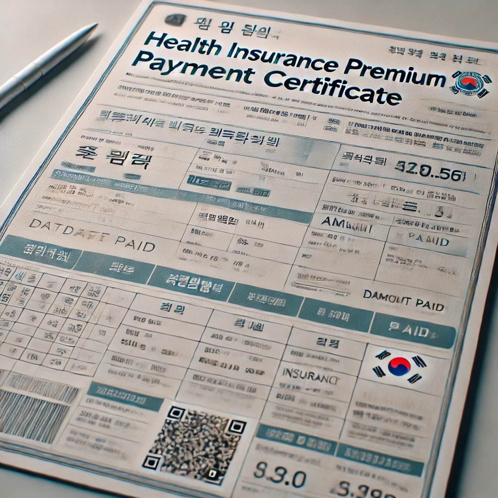건강 보험료 납부 확인서 인터넷 발급 방법