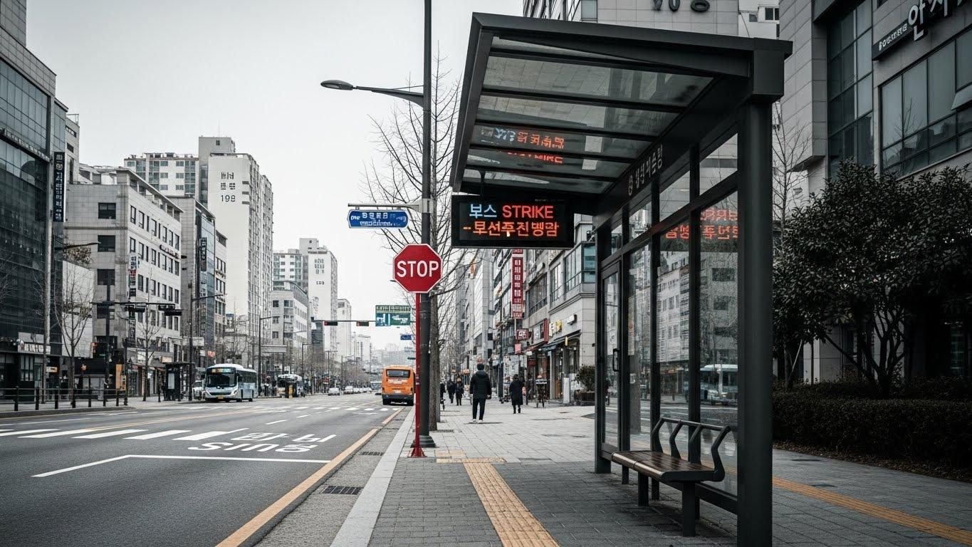 수원 버스 파업 노선