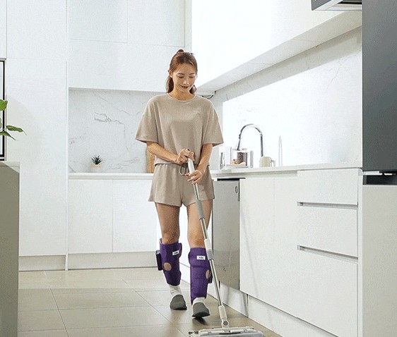 풀리오 착용 후 활동 사진