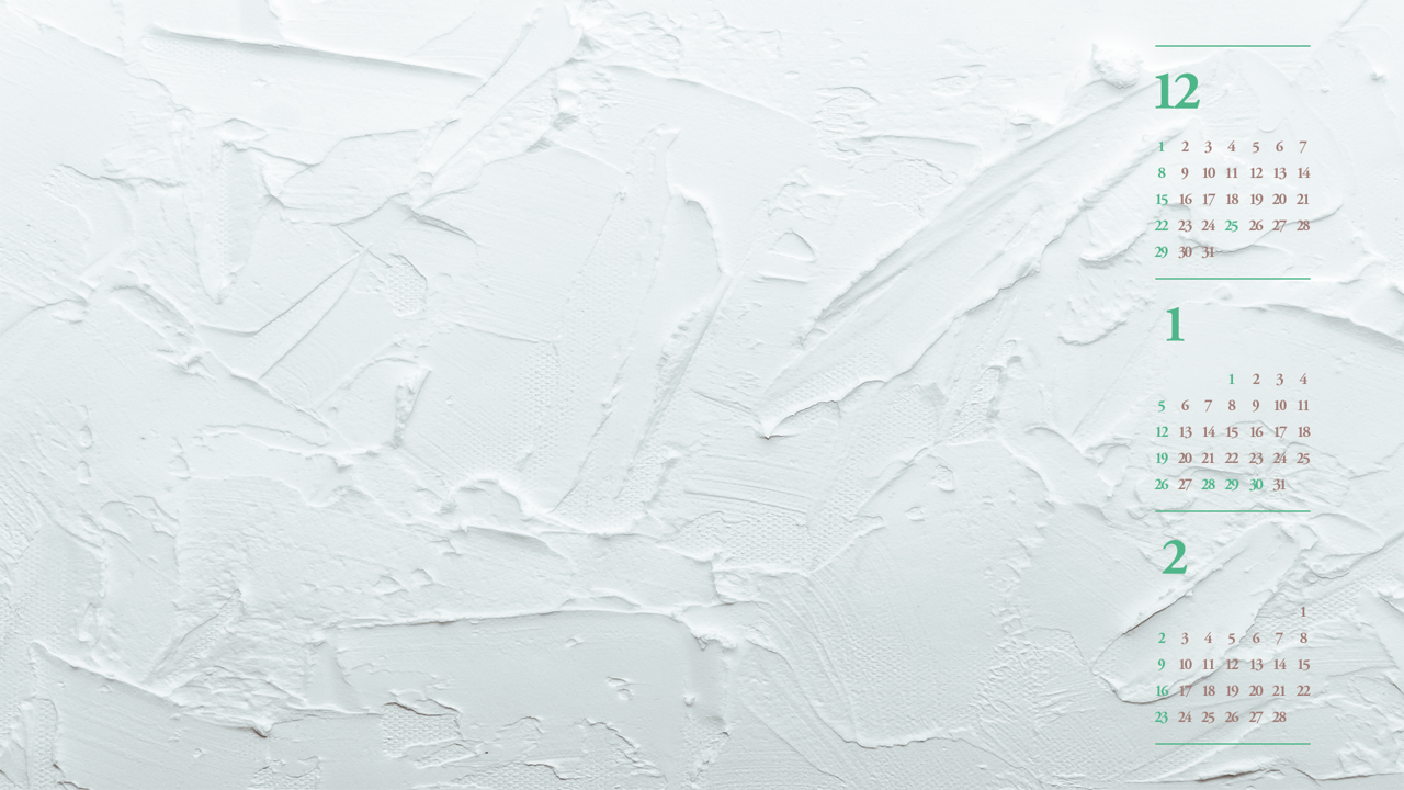 08 흰색 벽 B - 2025년1월 노트북배경화면