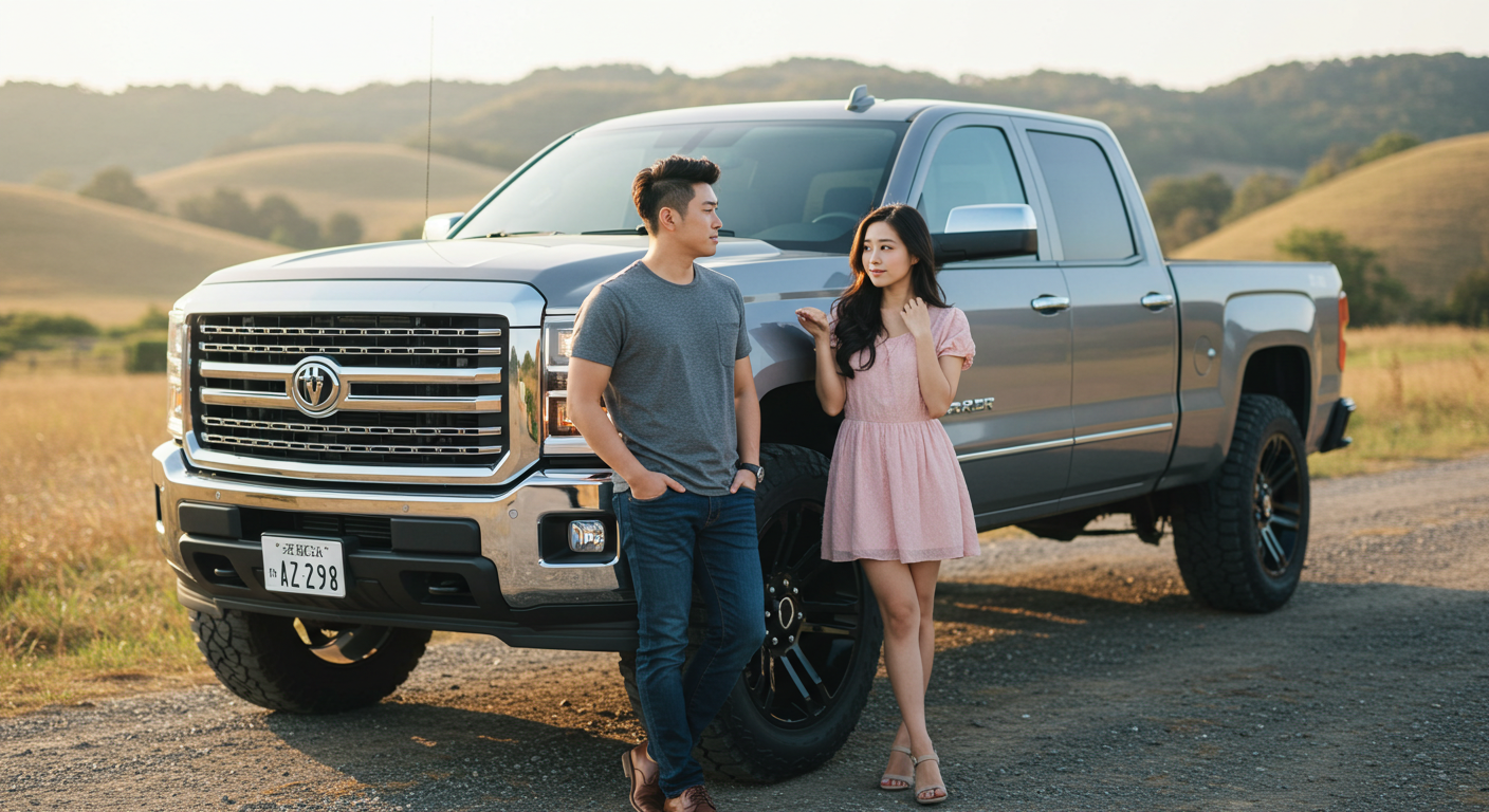 중고 1톤 화물차