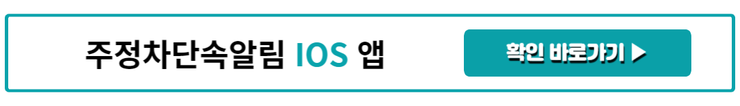 주정차단속알림 IOS 앱