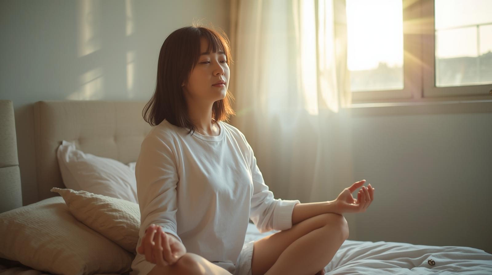 번아웃 예방 아침 명상 루틴 일상