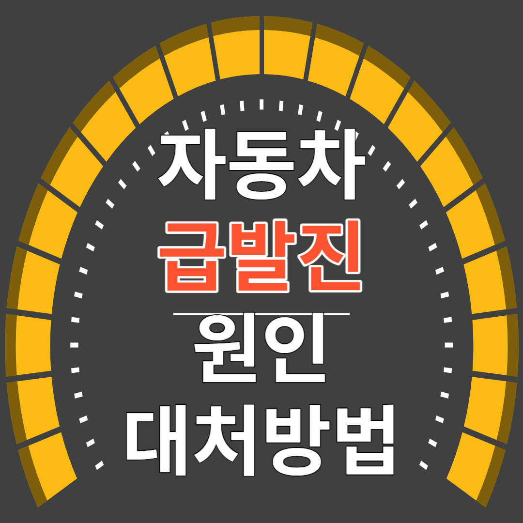 자동차 급발진 원인 대처방법