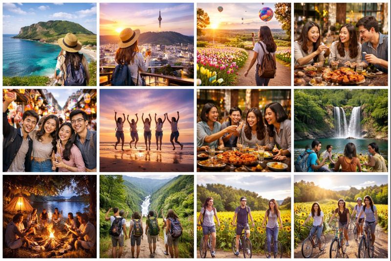 요즘 뜨는 국내여행지 (혼자갈까? 동행할까?)