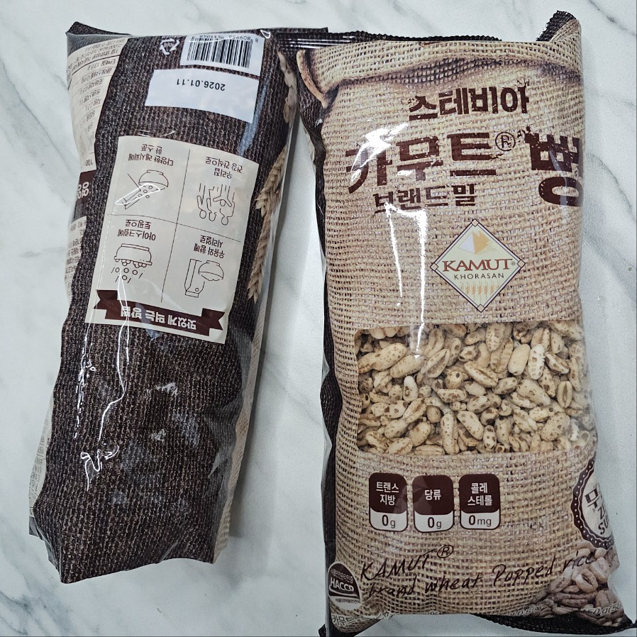 내추럴박스 카무트 뻥 무설탕