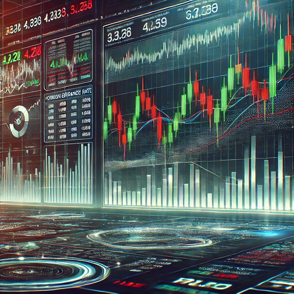 주식시장 차트 이미지