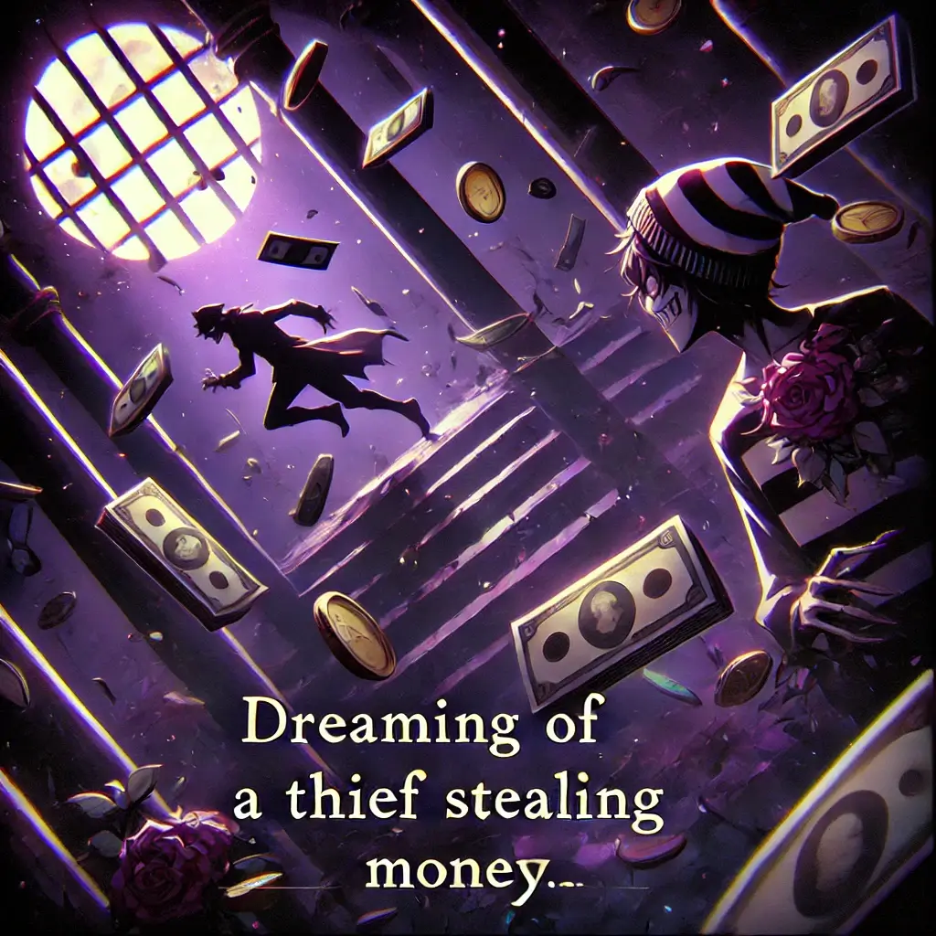 도둑이 돈 훔쳐가는 꿈 해몽